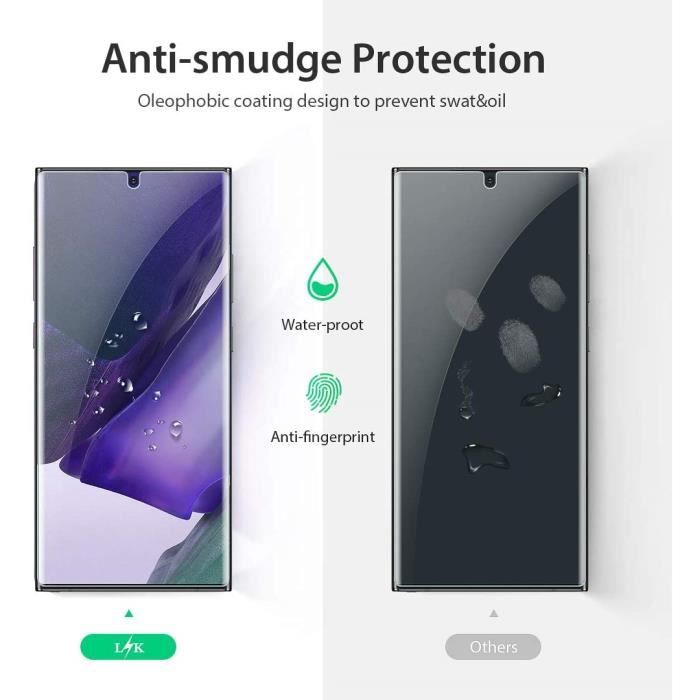 Protection Écran - LittleMonkey - Samsung Galaxy Note 20 Ultra - 3 Pièces - Haute Définition - Sans Bulles