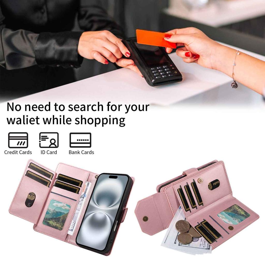 Phone Case for Google Pixel 9 Pro XL 9A 8A 7A 6A 8pro 7 6 Lanyard Magnetic Buckle Card Holder Wallet Flip Leather Soft Cover