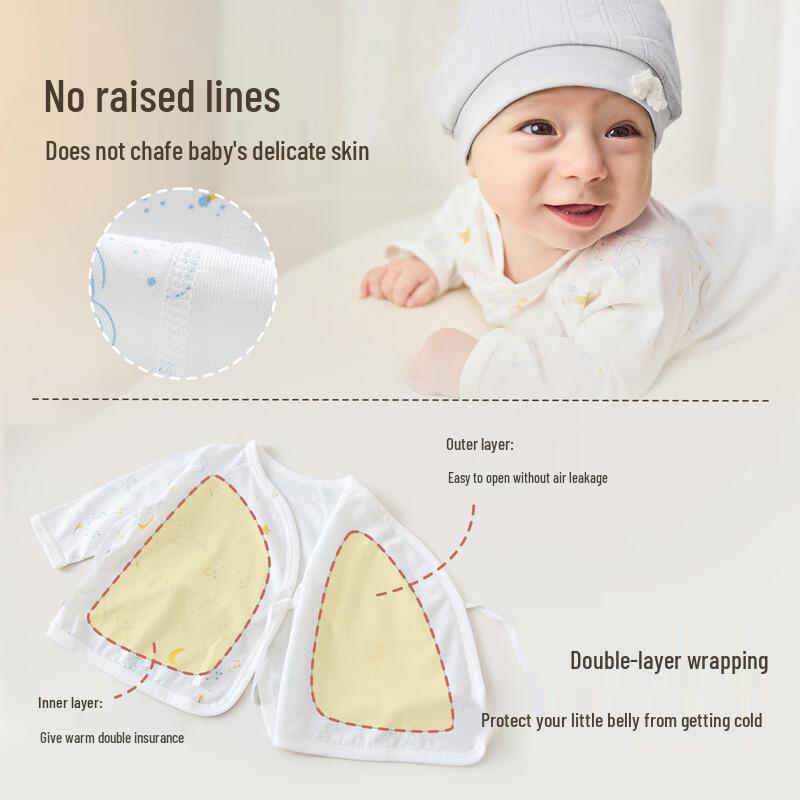Minibalabala Newborn Baby Soft Breathable Romper