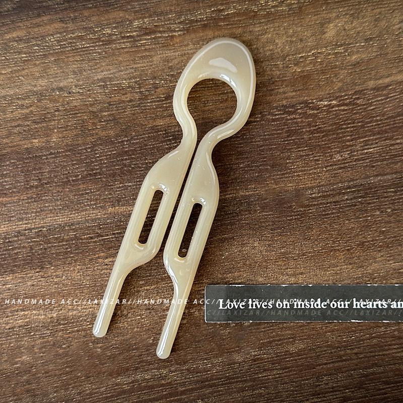 Women's U-Shaped Hair for Bun, Multi-Purpose Hair Pin Stick for Daily Hairstyling