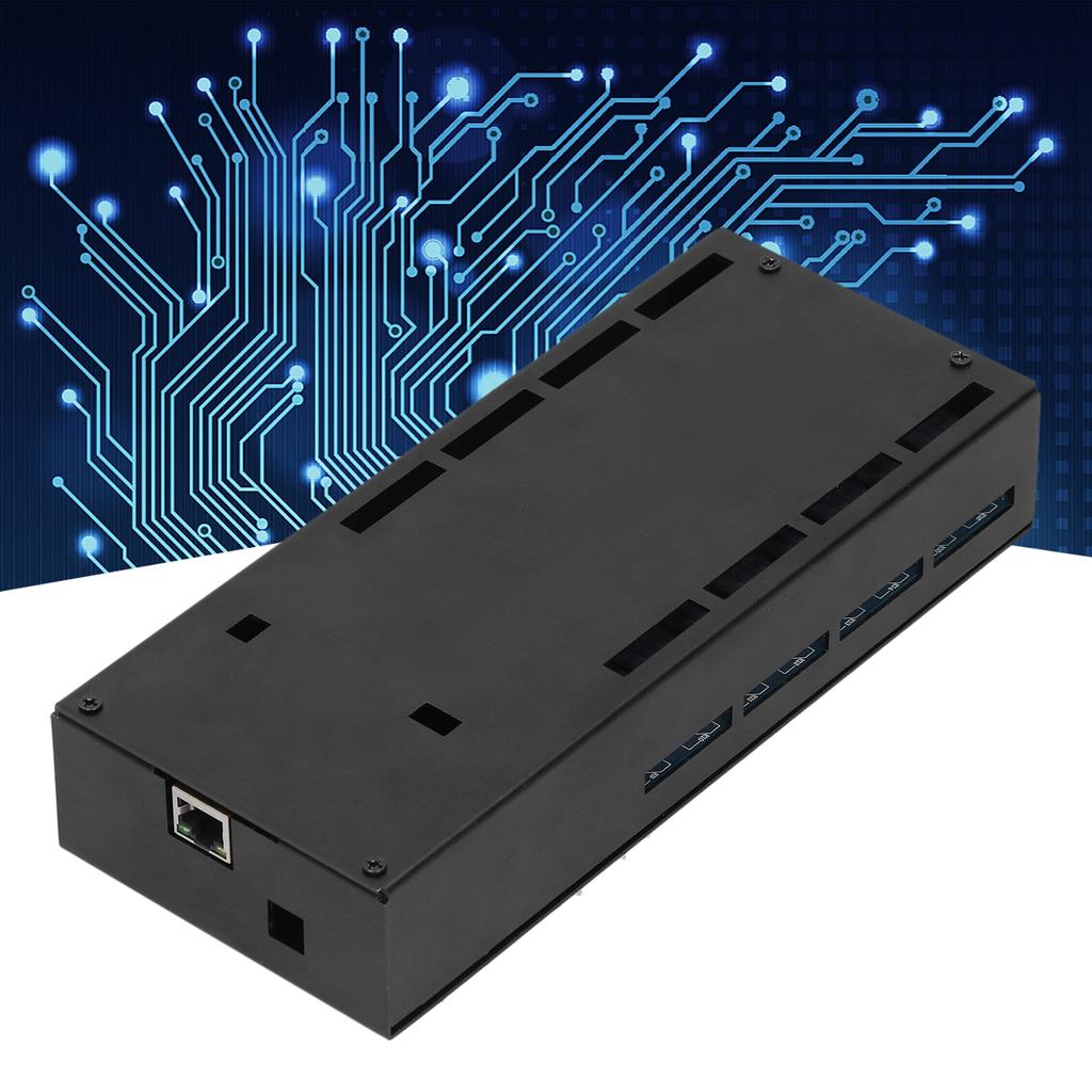 Relay RJ45 Port 16 Channel General Purpose Relays Aluminum Alloy Electronic Component