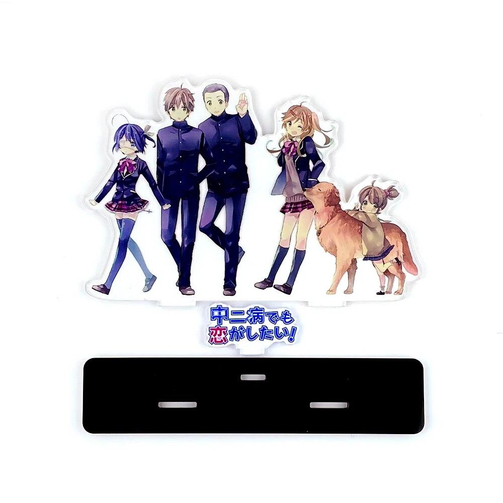 Chuunibyou демо кои га шитай Юта Рикка Сатоне Макото Юмеха HM акриловая подставка игрушка-фигурка