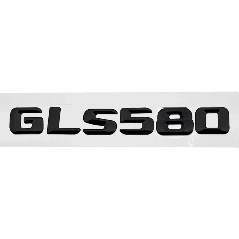 3D Автомобильные наклейки Задняя наклейка-эмблема для Mercedes Benz GLS400 GLS450 GLS500 GLS550 GLS580 GLS600 Аксессуары