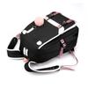 Large Capacity Girl Women Casual Backpack Multicolor Student Backpack Girl's School Bag with USB Port