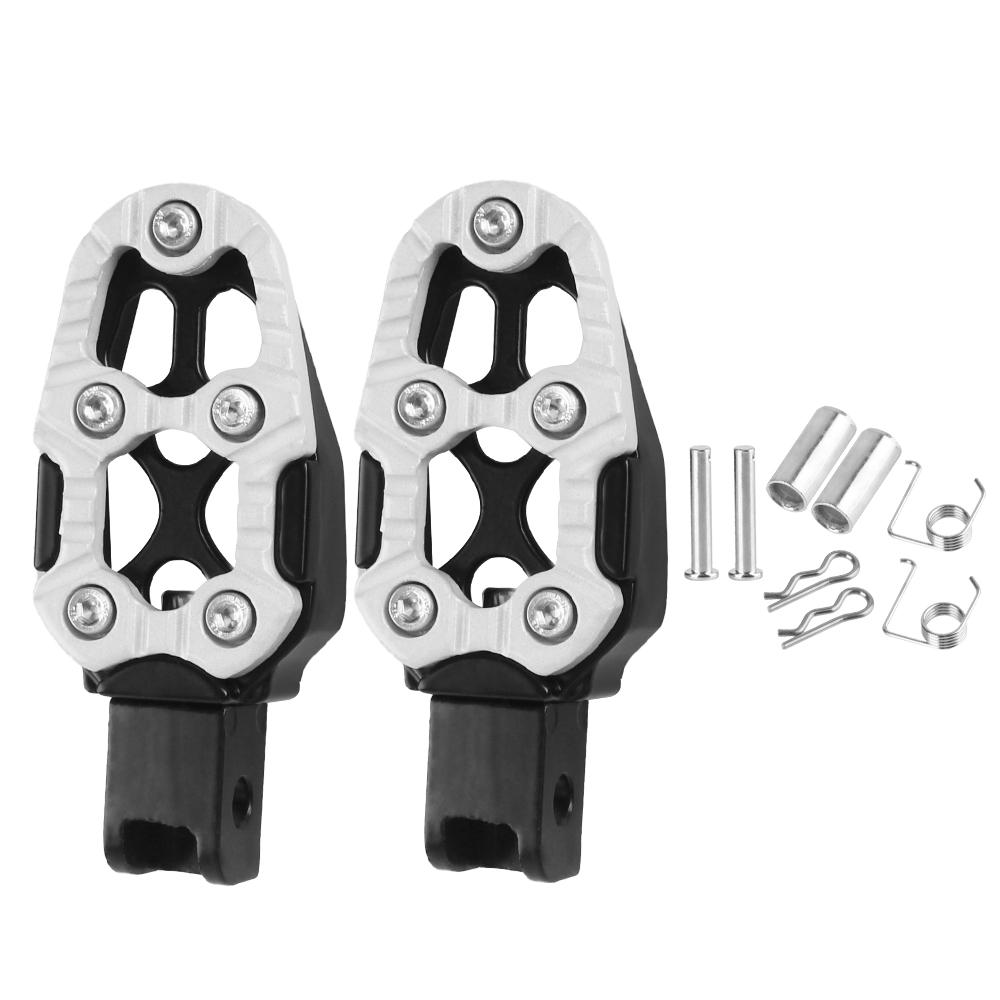 Подножки-педали из алюминиевого сплава Мотоциклетные педали CNC Подножки для питбайка Универсальные для питбайка Электровелосипедов