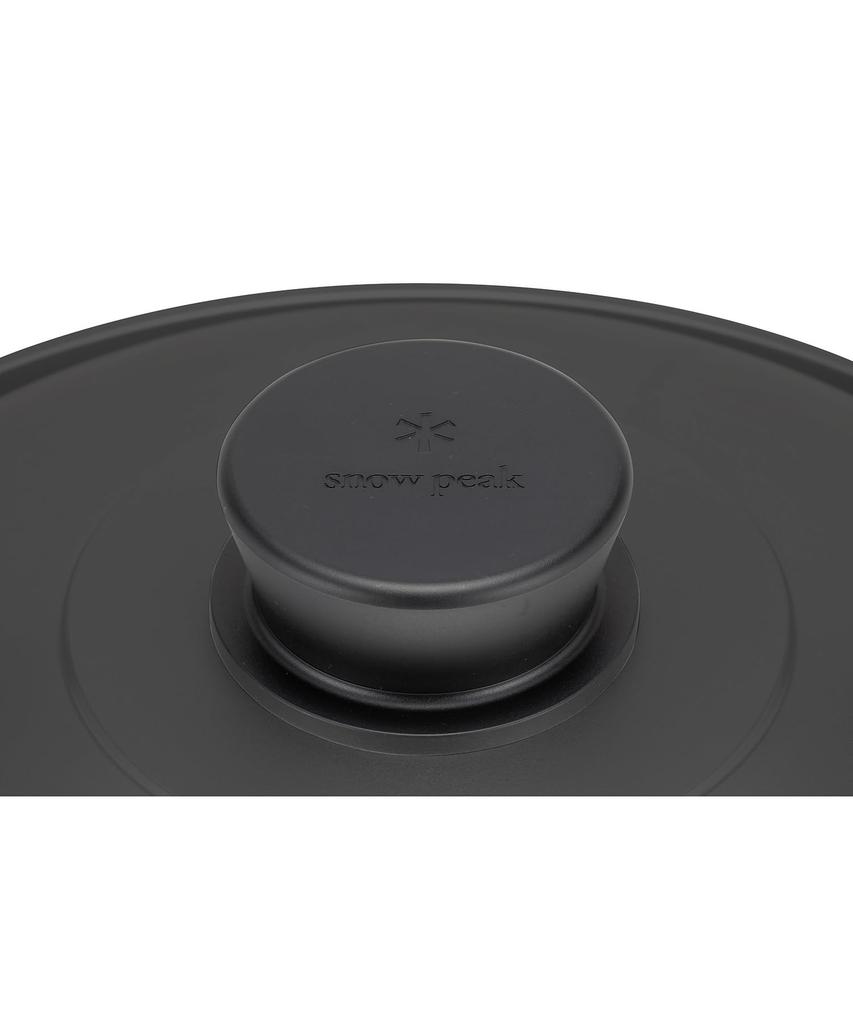 Snow Peak Котелок для пикника 30 см Черный котелок для ночевок CS-250-BK - Кемпинг, Отдых на природе, Барбекю,