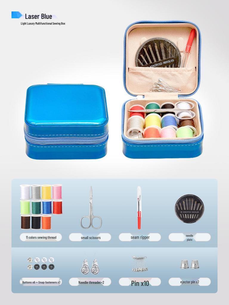 High-Quality Portable Needle & Thread Sewing Kit: Practical Mini Set for Home or Dormitory Mending