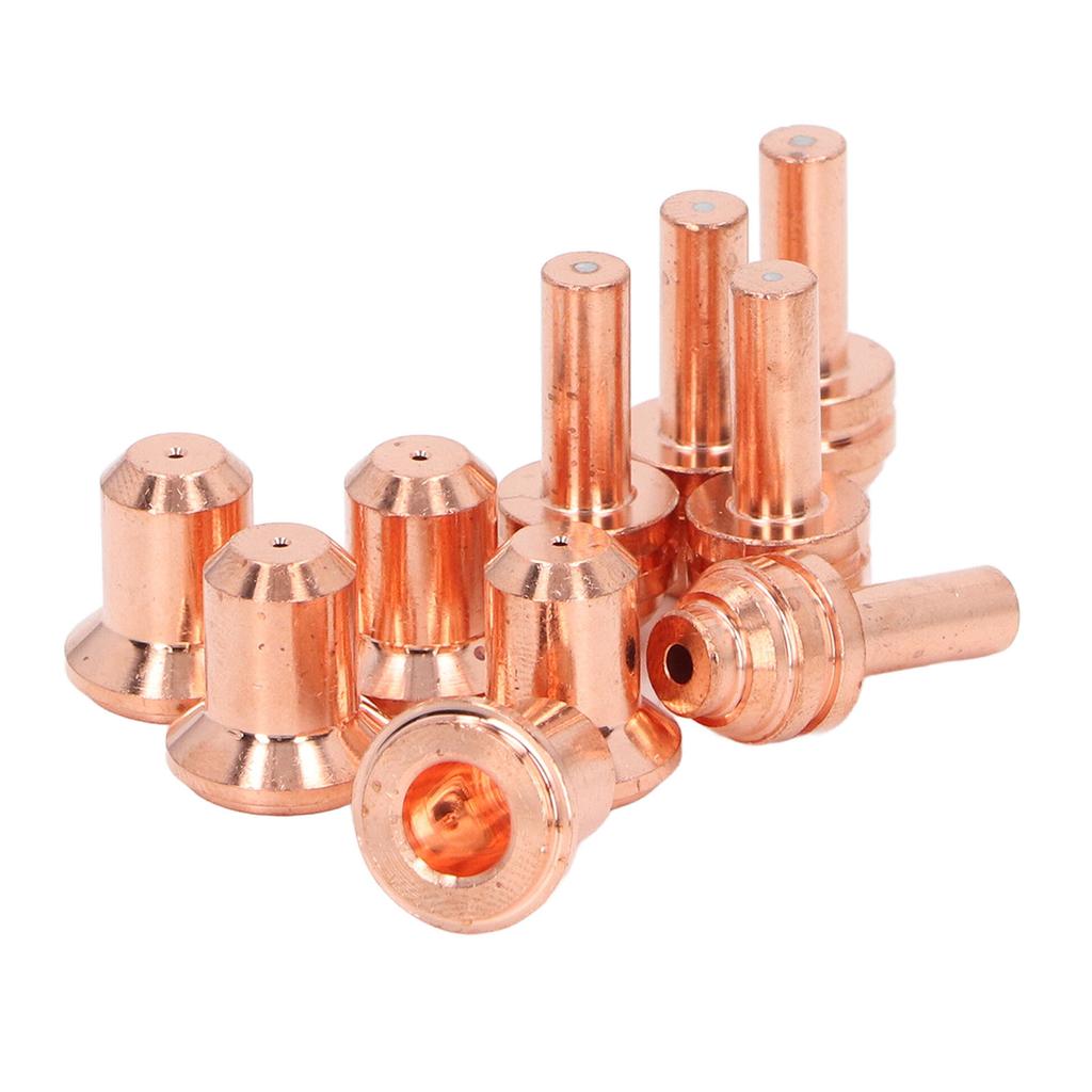 10 шт. Комплект сопла и электрода Латунь 176655 Электрод 176656 Наконечник сопла Расходные материалы для WSP?20027