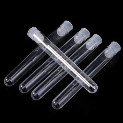 Прозрачные пластиковые пробирки Прозрачные прозрачные пробирки Школьный эксперимент
