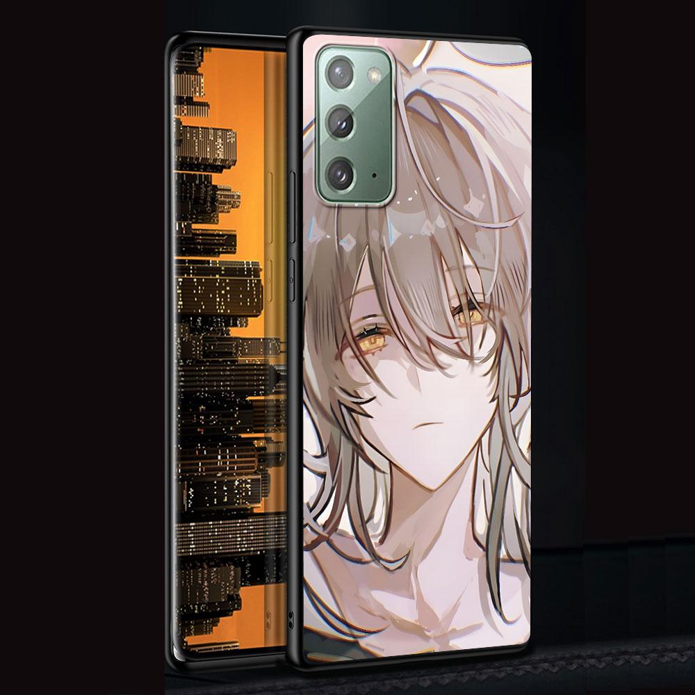 Чехол Honkai Star Rail Firefly для Samsung Galaxy Note 20 Ultra 10 Plus 9 8 TPU Чехол для телефона Note 10 Lite Черный Мягкий чехол Funda