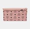[Pre-Owned] Millie Medium Pink Coated Canvas Printed Patchwork Crossbody Bag - Very Good #12V7GQB