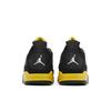 Air Jordan 4 Retro PreSchool 'Thunder' 2023 (унисекс) Черные / Тур-желтые детские баскетбольные кроссовки BQ7669 017