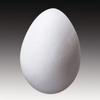 Polystyrene Egg - Rayher - White - Mixed