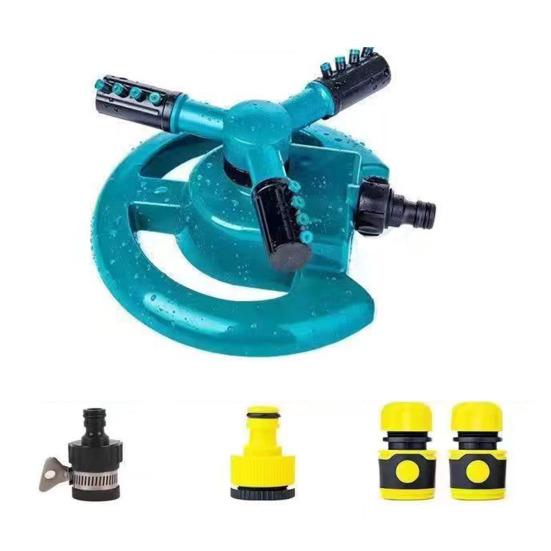Спринклер для газонов с вращением на 360 градусов, высокое давление, большая площадь покрытия, автоматическая система орошения сада