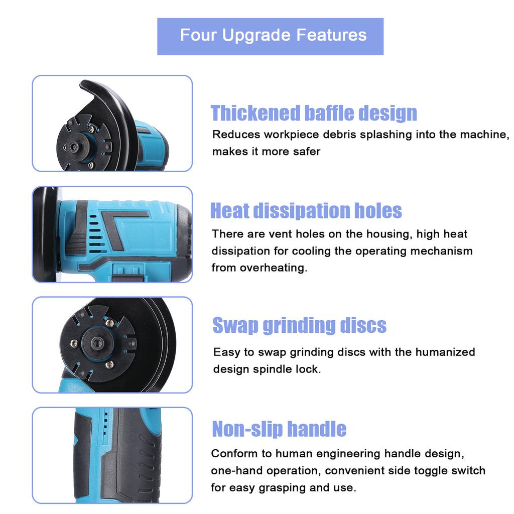 Электрический шлифовальный инструмент, 19500 об/мин, многофункциональный мини-шлифовальный станок, ручной резак для резки, полировки