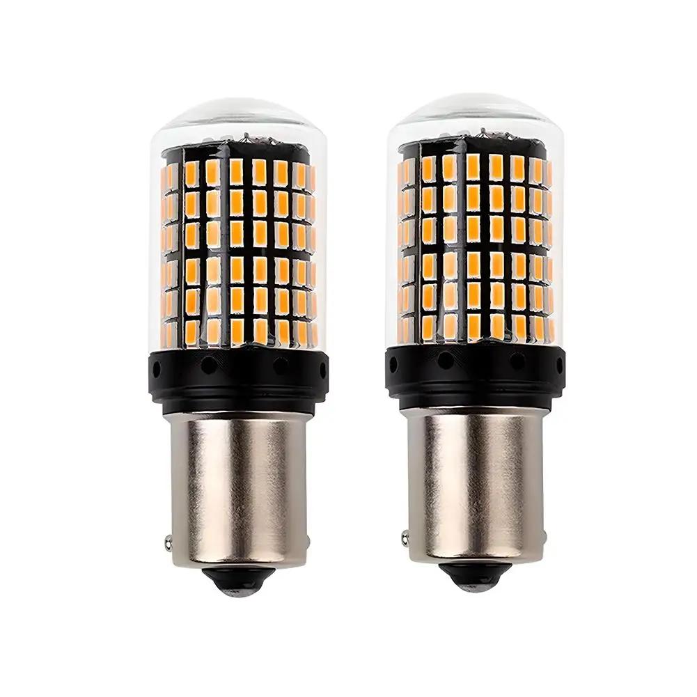 2 шт. Лампочки 3014-144SMD Светодиодная Лампа Для Поворотника 1156 1157 7440 7443 3156 X5B4