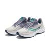 Saucony Cohesion 17 women low-top marathon running shoes grey green cushioned breathable S10943-103