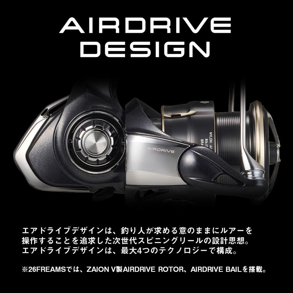 Daiwa Спиннинговая катушка 26FREAMS (ДАЙВА) LT3000D-C