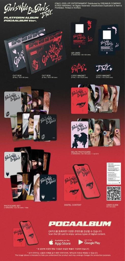 [USED] ITZY Girls Will Be Girls Album