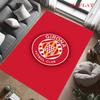Ковер Girona FC для гостиной, спальни, дома, украшение дивана, нескользящий коврик для игр детей