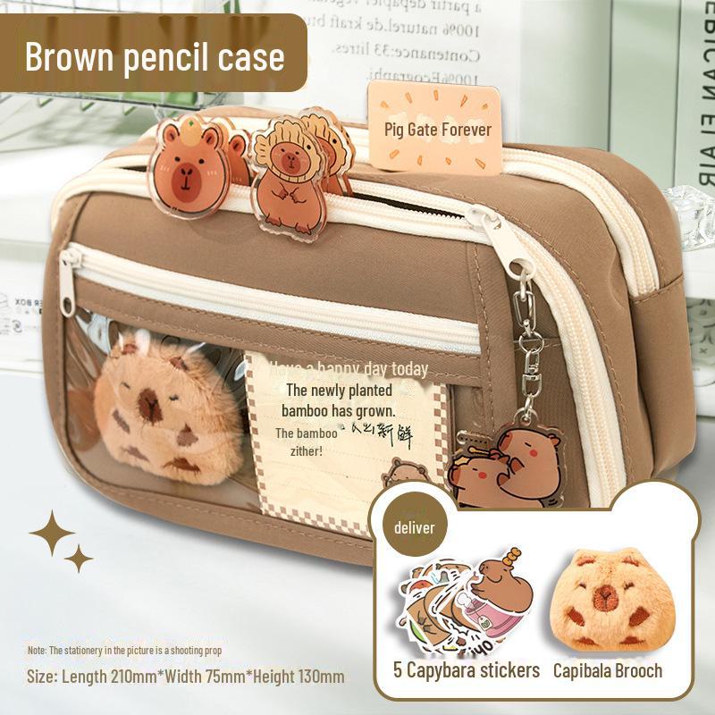 Пенал большой вместимости «Панда» 2024 года для девочек и мальчиков — подходит для учеников начальной и средней школы