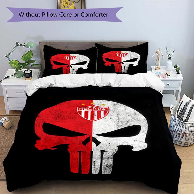 Soccer Player Printed Pattern Duvet Cover Set – includes 1 duvet cover and 2 matching pillowcases Bedroom decor Christmas gifts