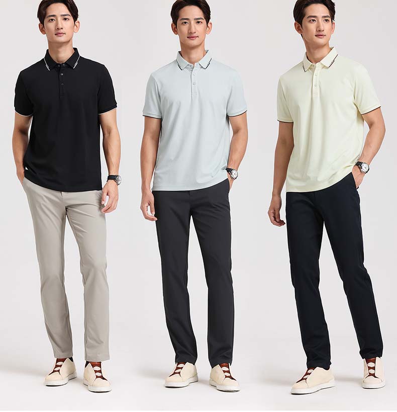 Gentle Clouds Langdeng Short Sleeve Polo Shirt