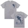 When You Go Through Deep Waters I Will Be with You Bible T Shirt Christian Ocean Whale Shark Unisexs Fashion High Quality Tshirts