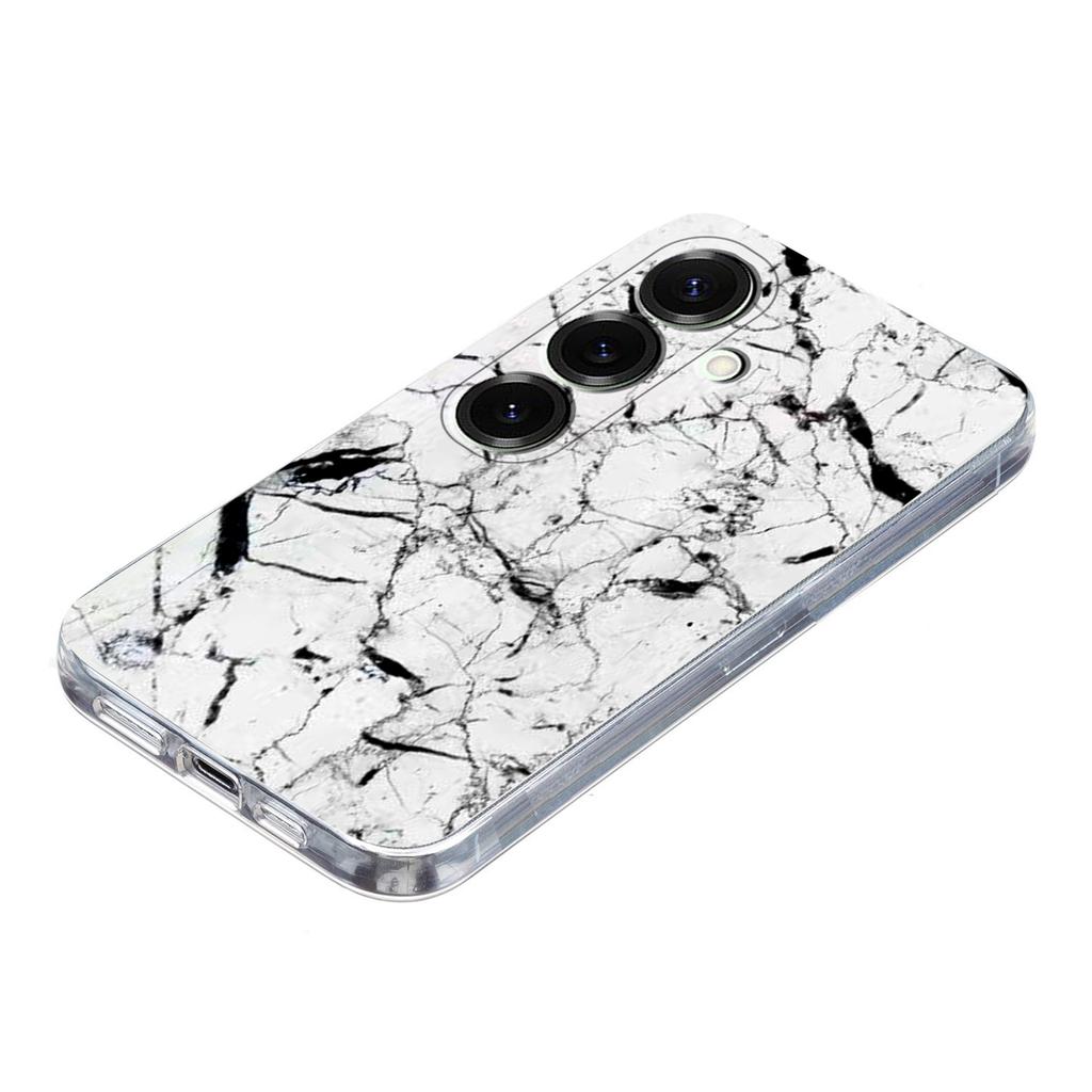 For Samsung Galaxy S24 FE Case Marble Pattern Printing Soft TPU Phone Cover