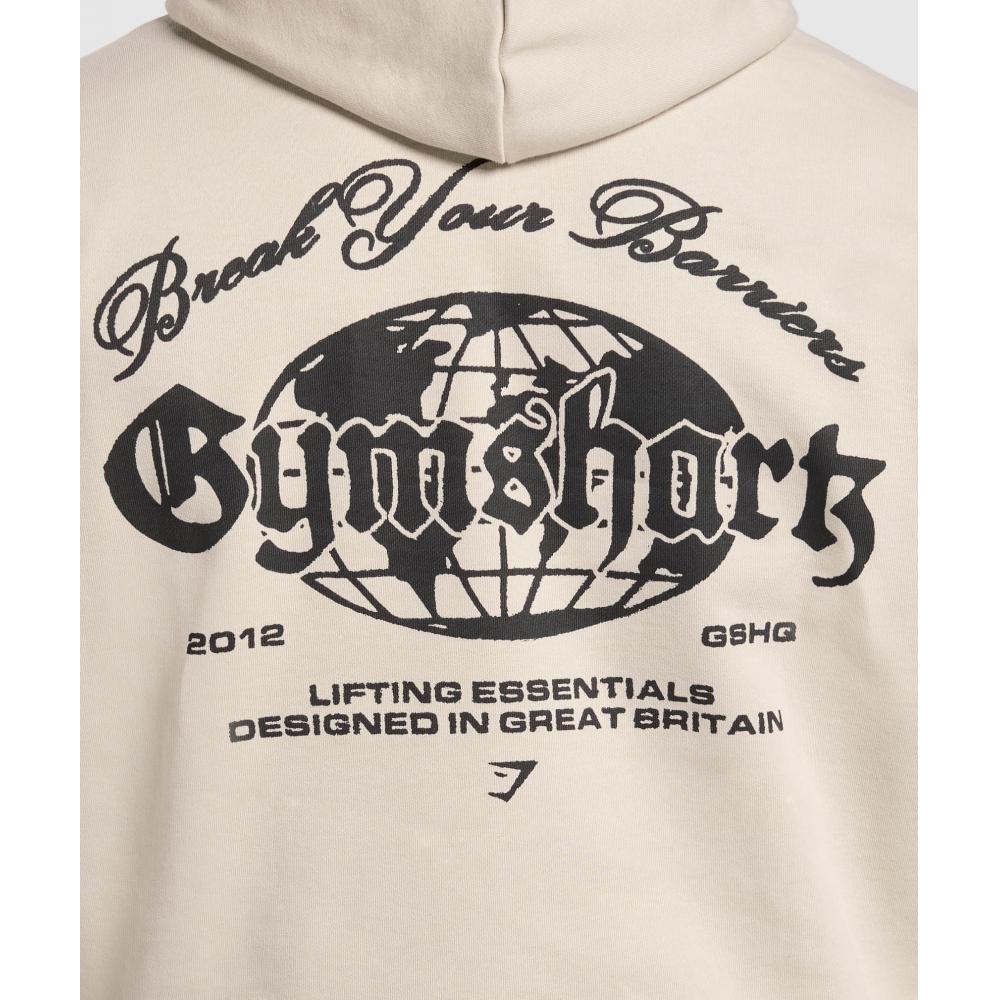 Gymshark Толстовка Break Your Barriers Pebble Grey A2b8y Gb7p