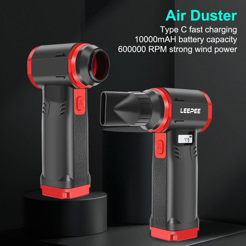 Brushless 2025 Cleaning Blower Tools 9 Gears Speed Adjustable High Speed 600000RPM Violent Fan Powerful Air Blower Handheld Turbo Jet Fan