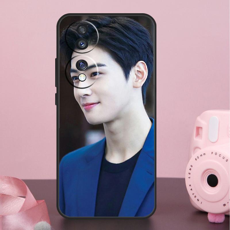 Чехол Cha Eun Woo для Honor 200 400 Pro 50 70 90 X9a X9b X9c X9d X8a X8b X8c Magic 7 Lite 5 6 8 Pro