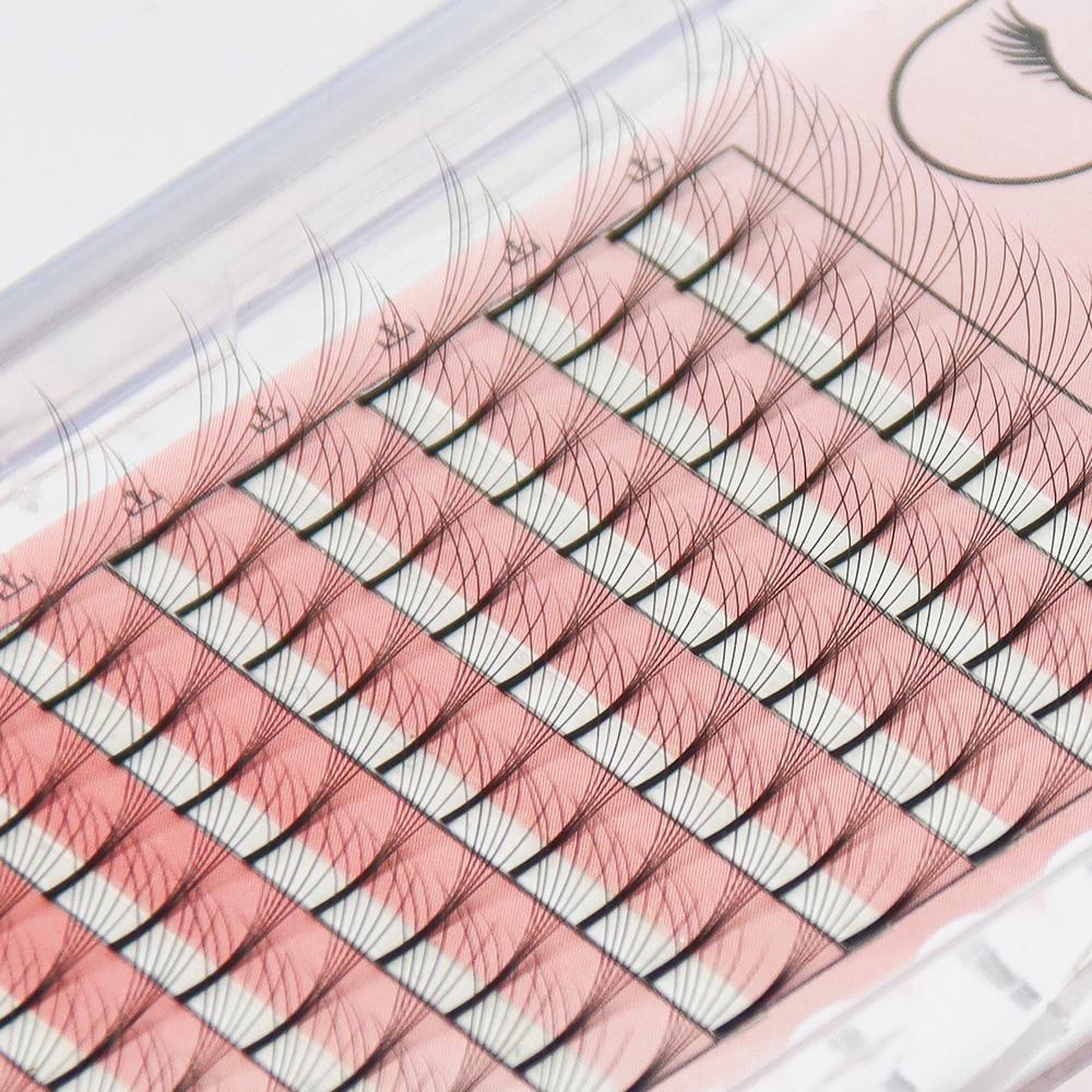 ANNAFRIS 6d готовые русские объемные веерные ресницы с длинным стеблем, готовые наращивание ресниц, принадлежности из искусственной норки