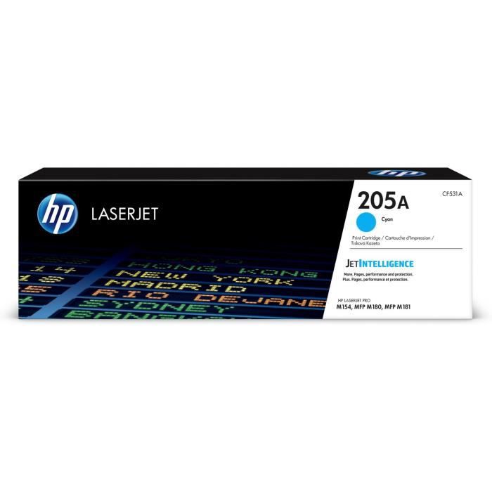 Hp Ink Cartridge No. 205A Cyan