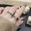 Ретро дизайн маджонг парные кольца - Женское модное открытое кольцо на указательный палец
