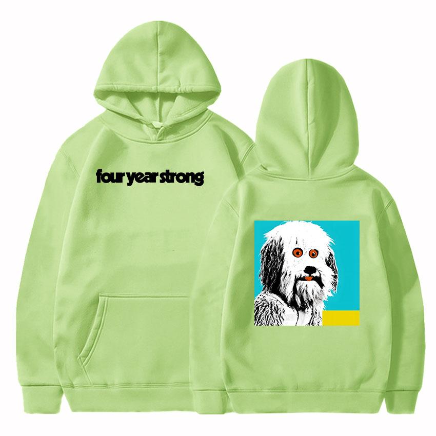 Уличная одежда в стиле хип-хоп, четырехлетняя прочная толстовка с капюшоном, повседневная, для мужчин и женщин, с капюшоном, с изображением собак, кавайных персонажей из мультфильмов, с принтом судадераса