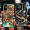 Cool Dragon Art Phone Case For Honor 70 50 20 7S X9 X8 X7 Magic 4 3 Pro Soft Black Phone Cover