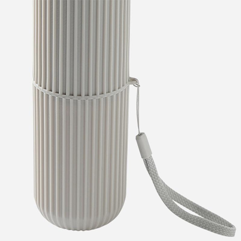 Mouthwashing Cups Plastic Cylinder Storage box Brushing Cups Portable Toothbrush Holder Toothpaste Storage Box For travel Simple Accessories
