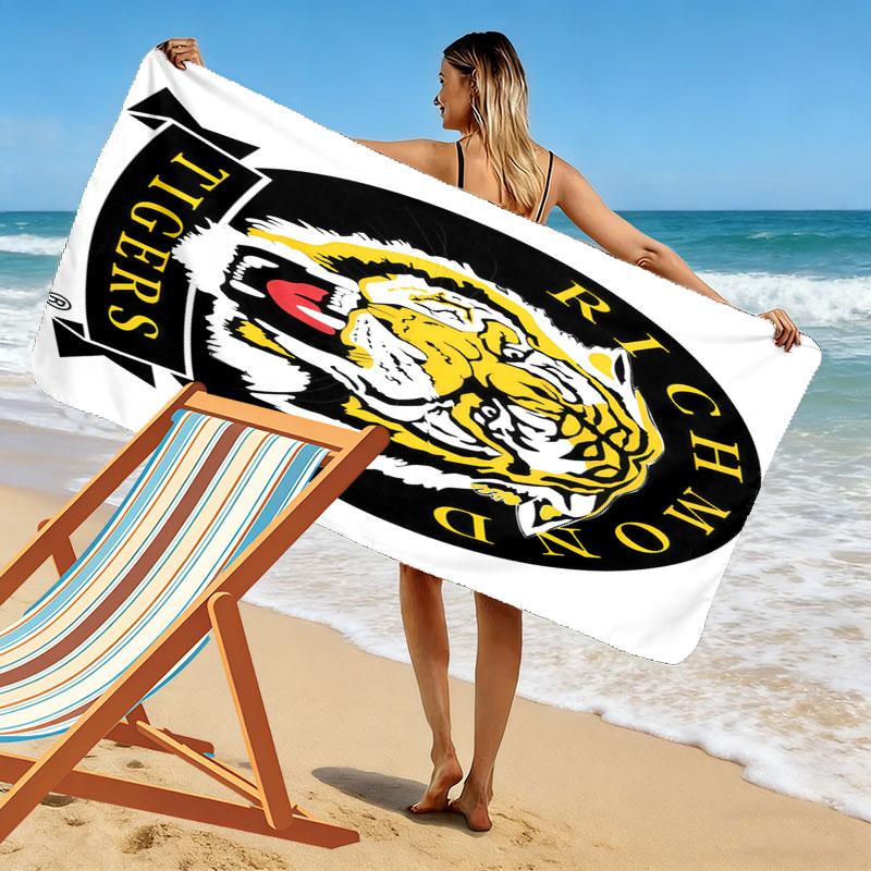 West Coast Pride Print Beach Towel, Large Soft Quick Dry Towel for Beach Camping Swimming