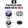 4pcs 68mm 56mm Wheel Center Cover Wheel Hub Center Integrated Cover Logo For BMW E36 E46 E90 E60 E39 F30 F20 X5 E70 E53 G30 E91