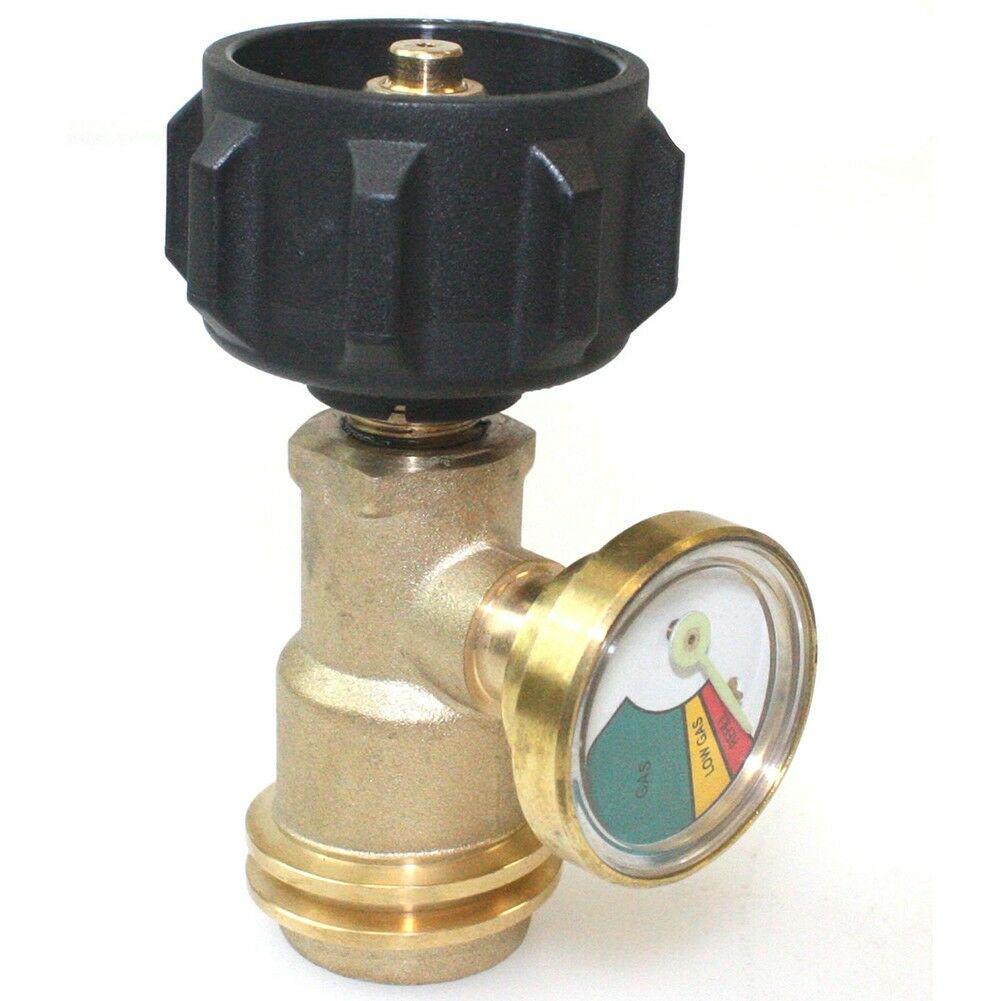 Переходник на бак Газовый баллон Кемпинг Пропановая газовая плита Газовый переходник + индикатор уровня