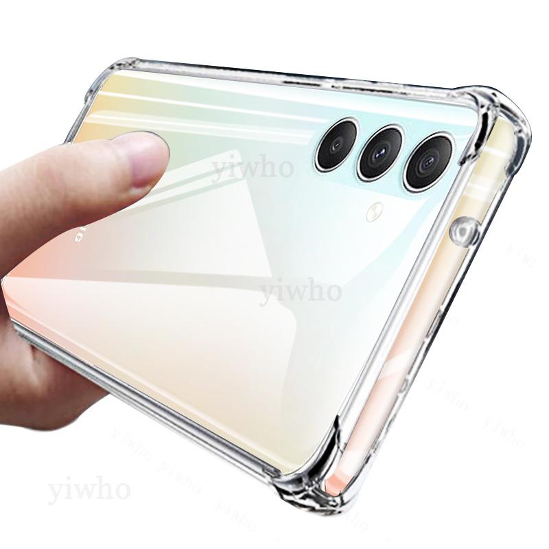Luxury Clear Soft Silicone Case For Samsung A34 5g Shockproof Transparent For Galaxy A 34 5G Mobile Phone Cases Back Covers