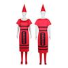 Colored Pencils Cosplay Costume For Adults With Polyester Fabric For Halloween Parties
