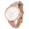 Fieldwork Women's Analog Watch with Leather Strap, Simple Floral Pattern, Rosam Pink, MKL2611-2