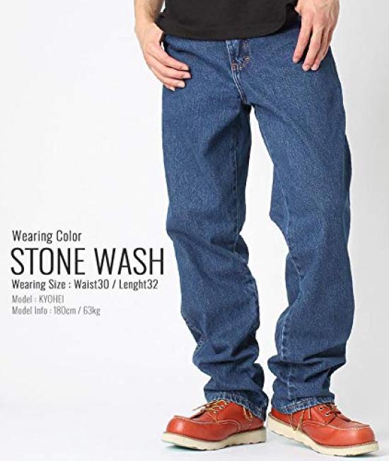 Dickies 9393 Denim Regular 32cm 30cm Length Jeans, Fit, Stonewash, Waist,