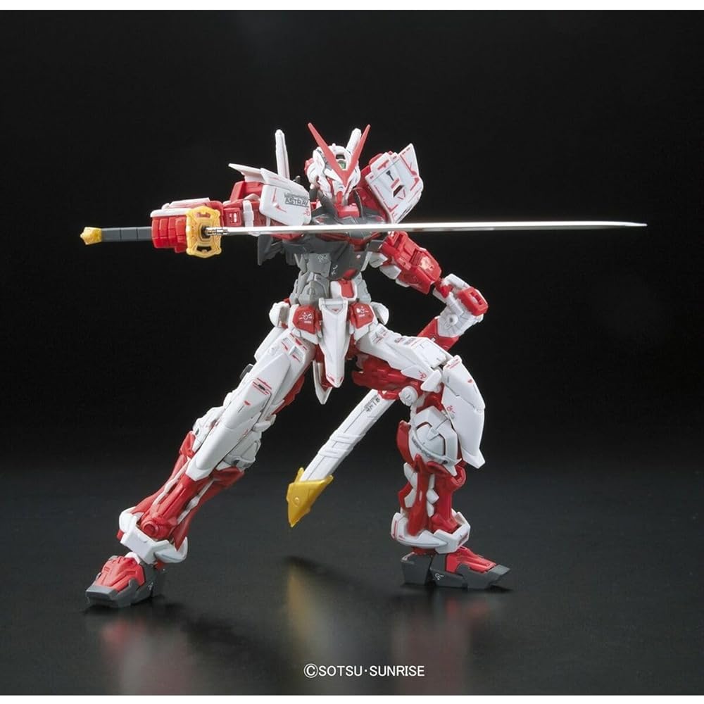 Bandai Spirits RG Гандам Сид Астрай MBF-P02 Красный Фрейм Модель-конструктор 1/144 Масштаб Предварительно окрашенный Требуется сборка