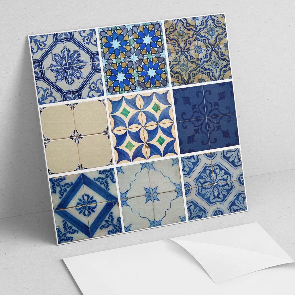 Self-Adhesive Vinyl Tiles For Kitchen Ceramic Tile Patterns 20x20x20 cm