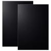 2-Piece ABS Plastic Sheet, 300x200mm, 3mm Thick, Black, Hard Plastic Plates for Model Buildings, Architectural Models, Modeling Panels, DIY C
