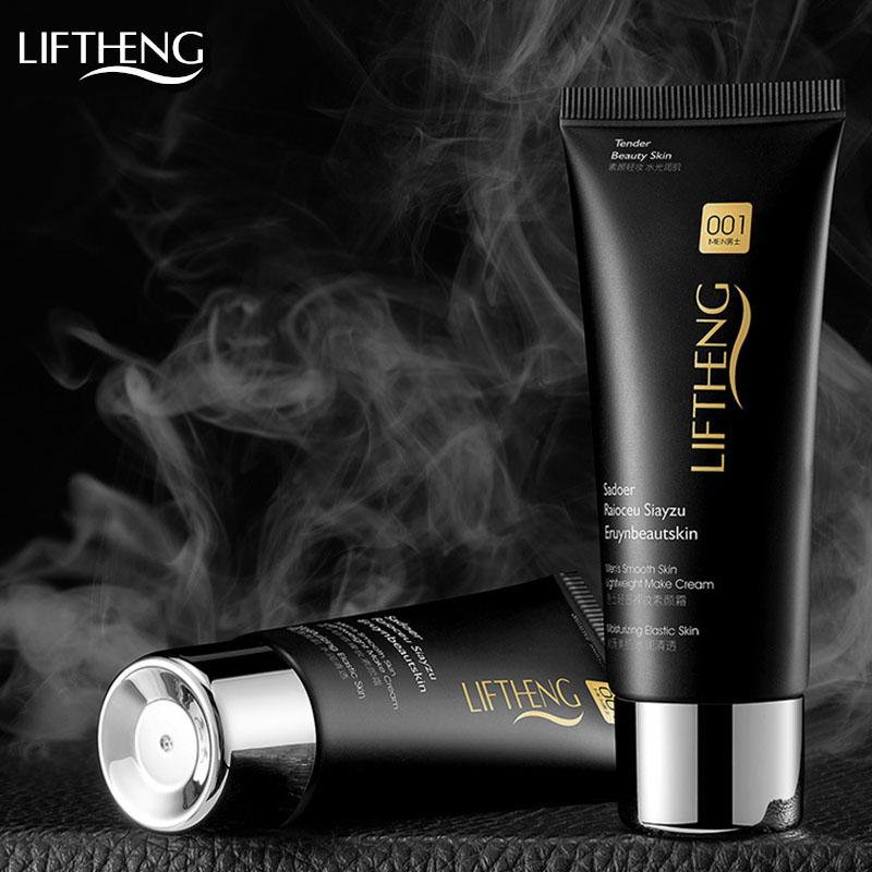Liftheng Мужской легкий телесный крем для макияжа, увлажняющий крем для ленивой кожи, водостойкий крем для лица против пота.