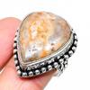 Crazy Lace Agate Gemstone 925 Sterling Silver Gift Jewelry Ring Size 9